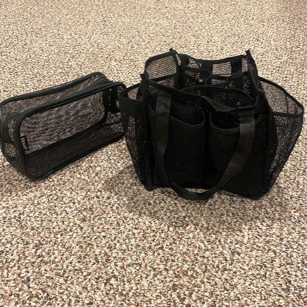 Travel tote bundle (2) mesh